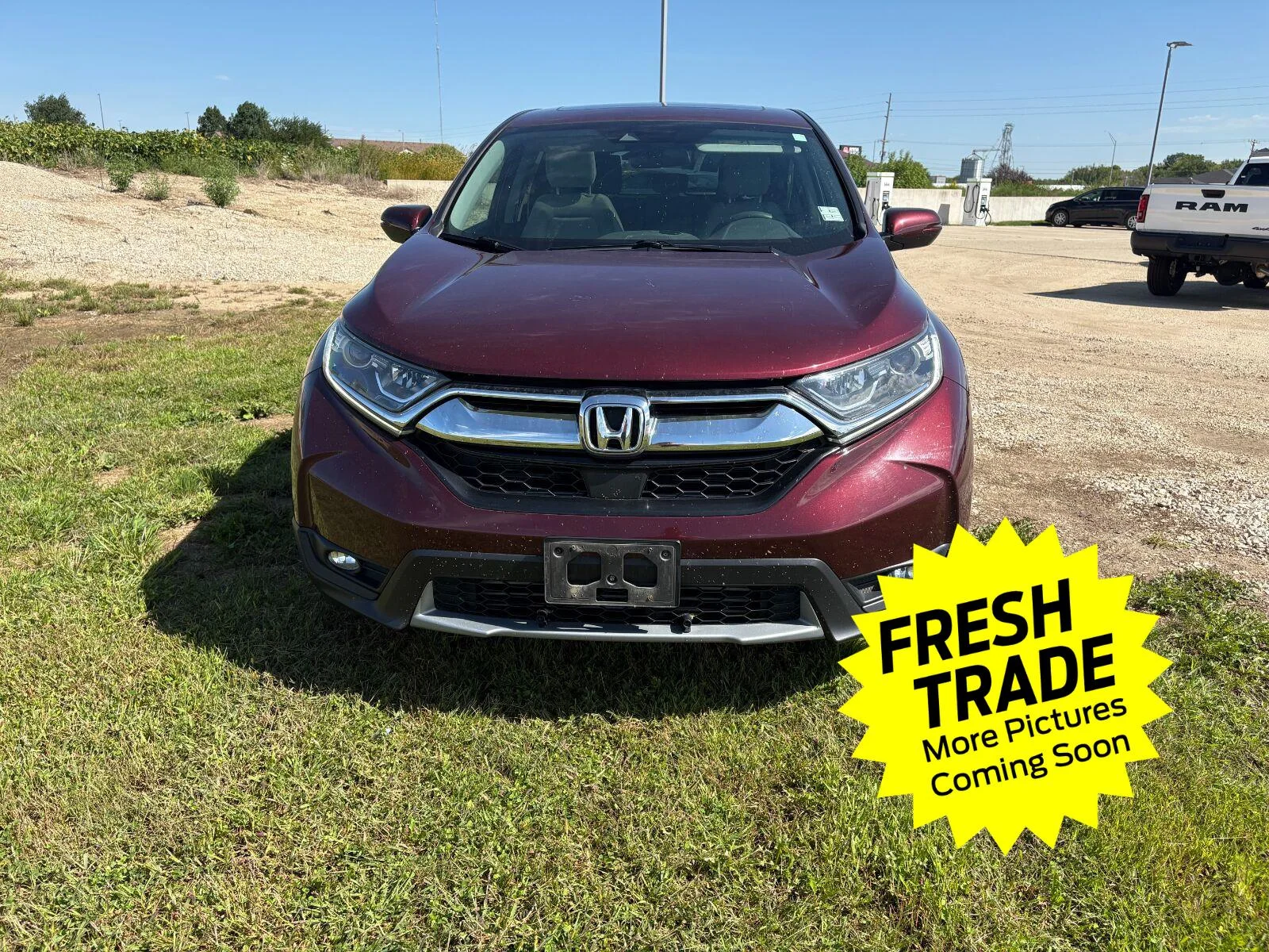Used 2017 Honda CR-V EX with VIN 5J6RW2H58HL028103 for sale in Charles City, IA
