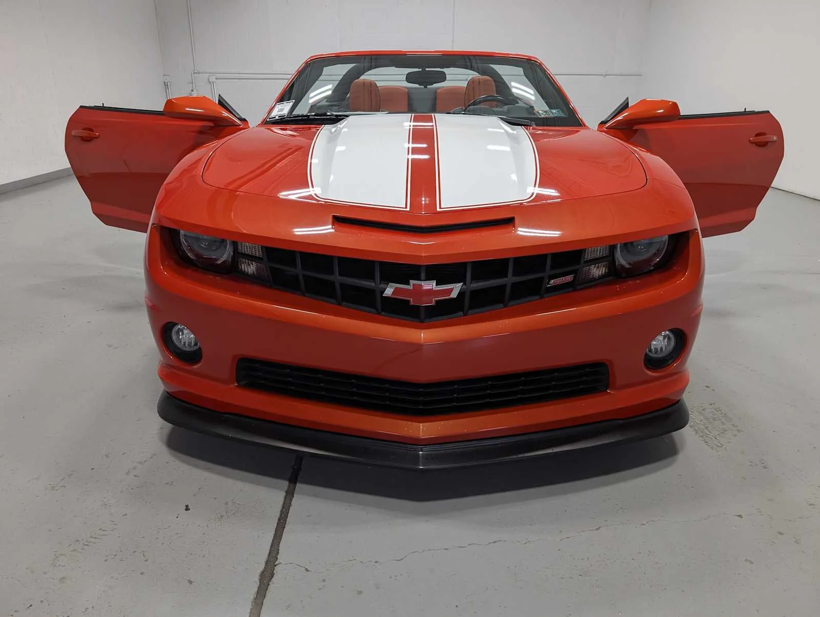 Used 2011 Inferno Orange Metallic Chevrolet 1SS image 16
