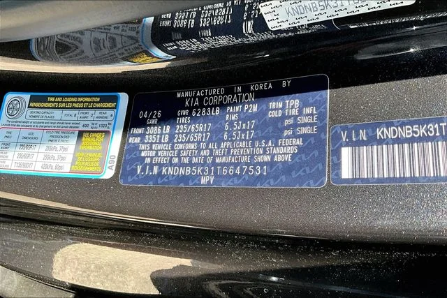 New 2026 Gray Kia LXS image 14