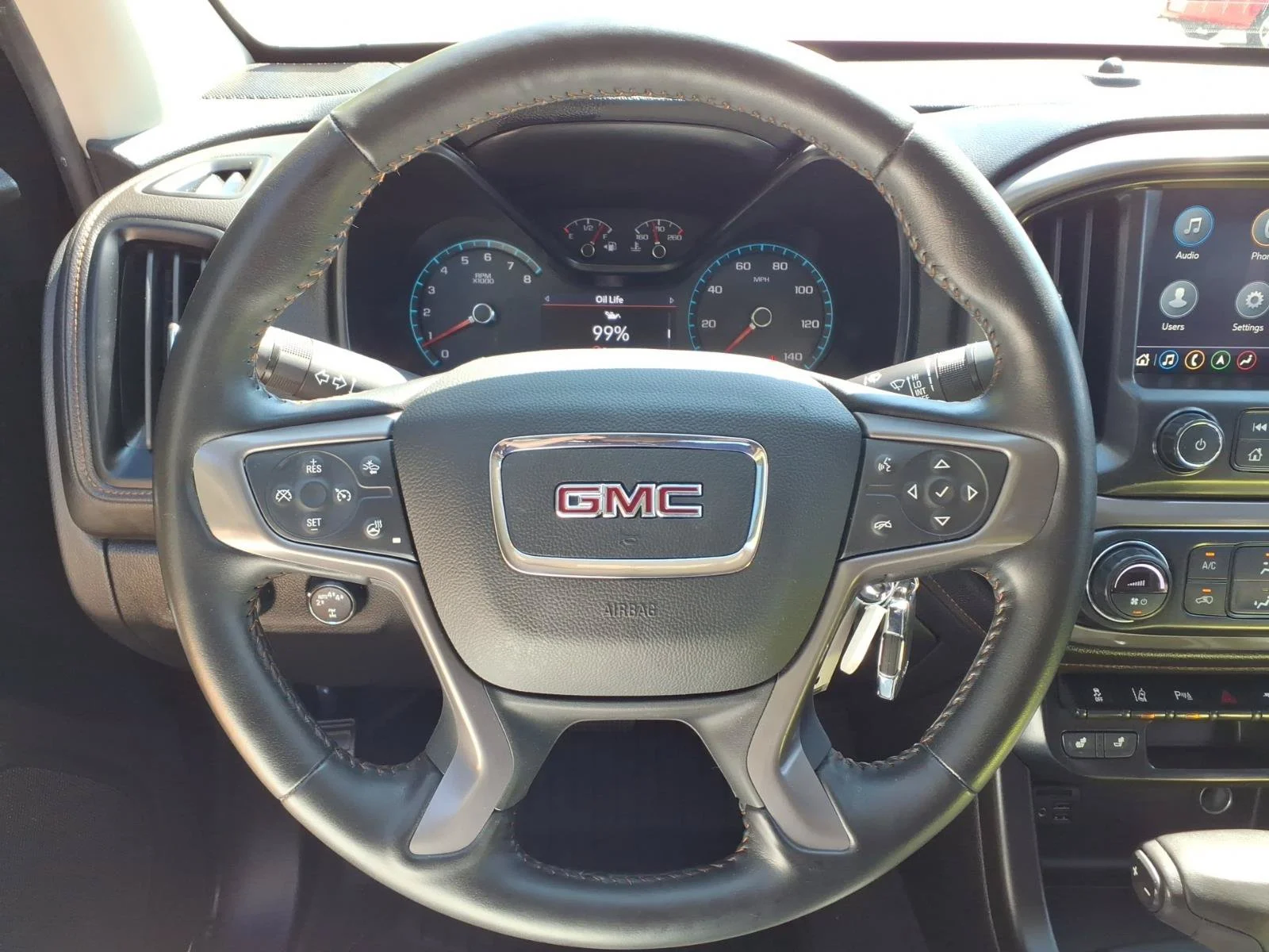 Used 2021 Cayenne Red Tintcoat GMC 4WD AT4 with Leather image 20