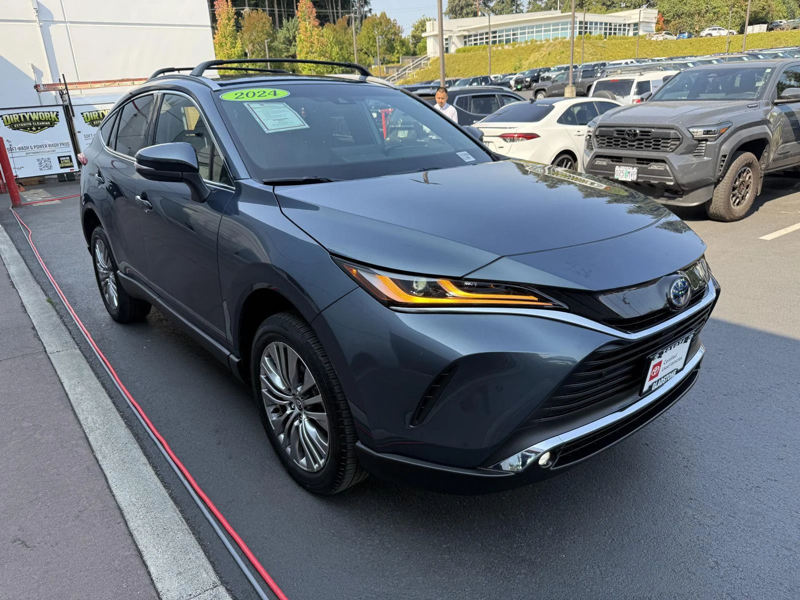 Used 2024 Coastal Gray Metallic Toyota XLE image 9