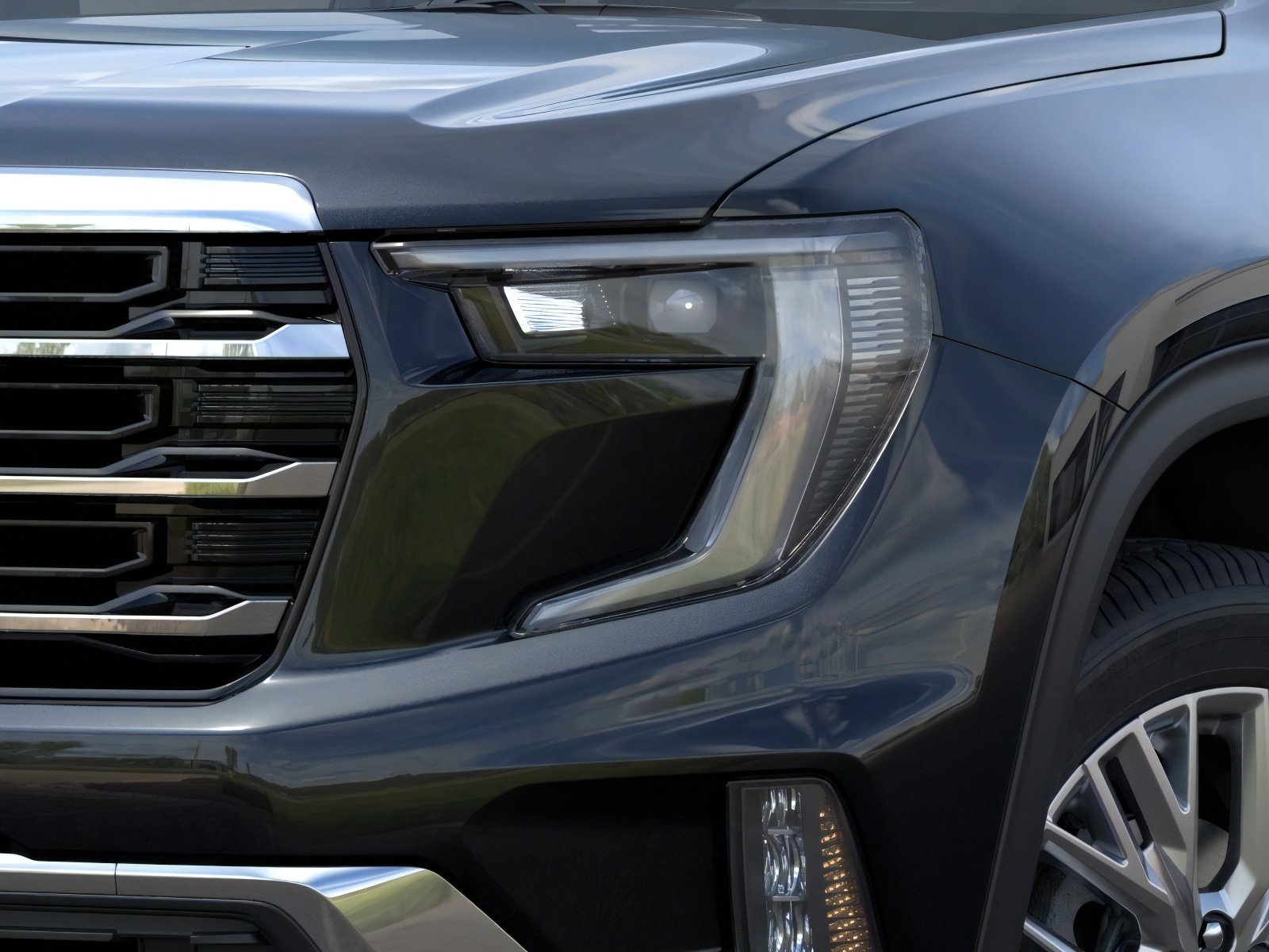 New 2026 Ebony Twilight Metallic GMC AWD Elevation image 10