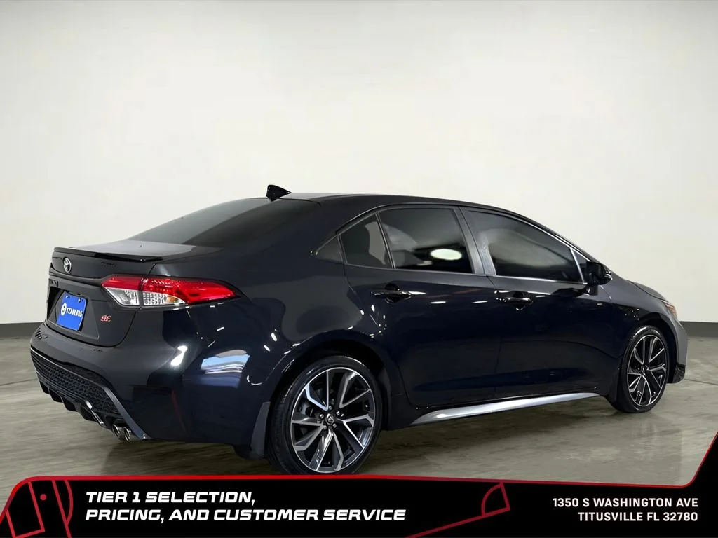 Used 2020 Black Toyota SE image 9
