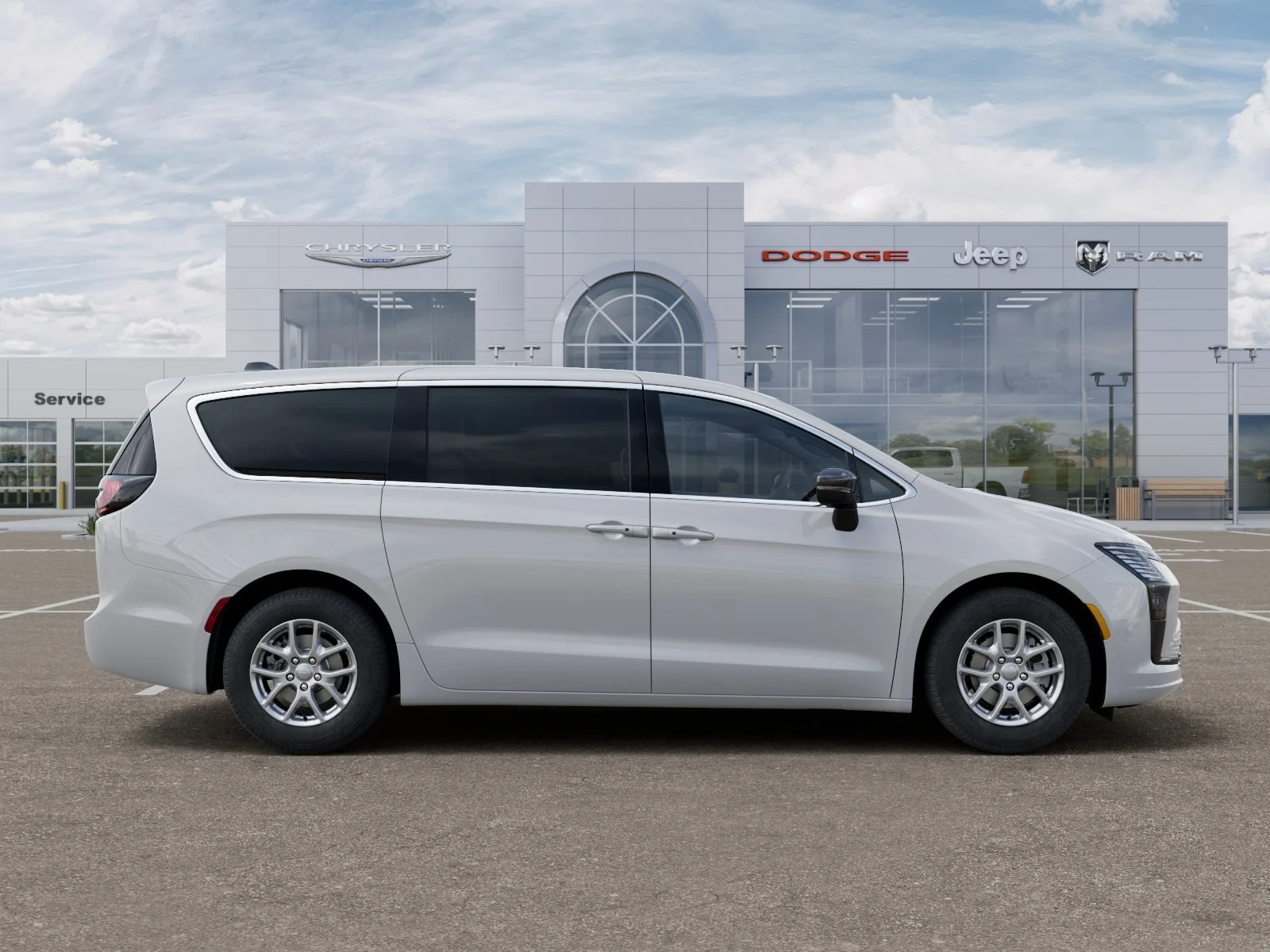New 2027 Bright White Clear-Coat Exterior Paint Chrysler Select image 23