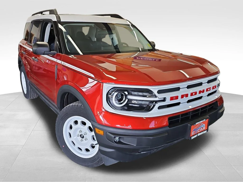 Used 2024 Hot Pepper Red Tinted Clearcoat Ford Heritage image 1