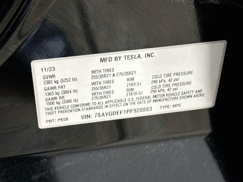 Used 2023 Black Tesla Performance image 32