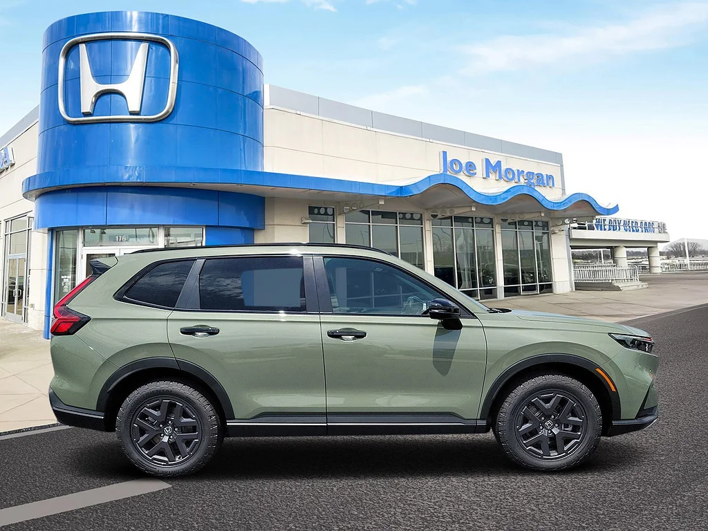 New 2026 Ash Green Metallic Honda TrailSport image 3