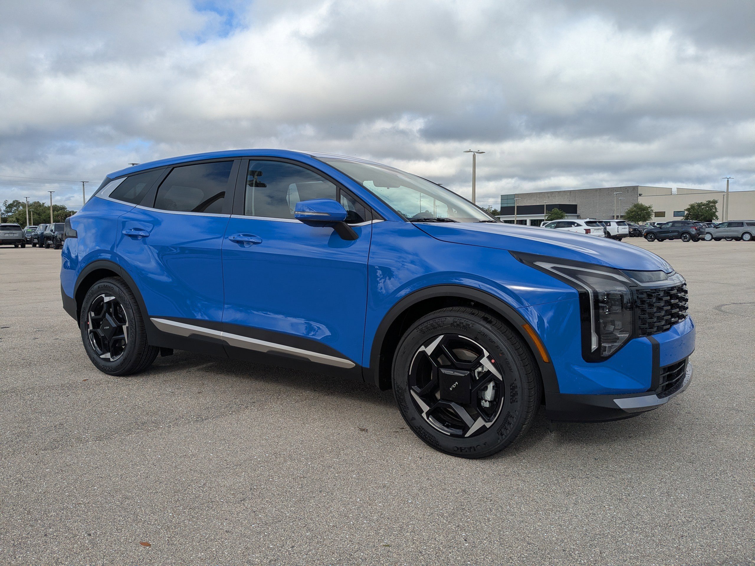 New 2026 Nebular Blue Kia EX image 2