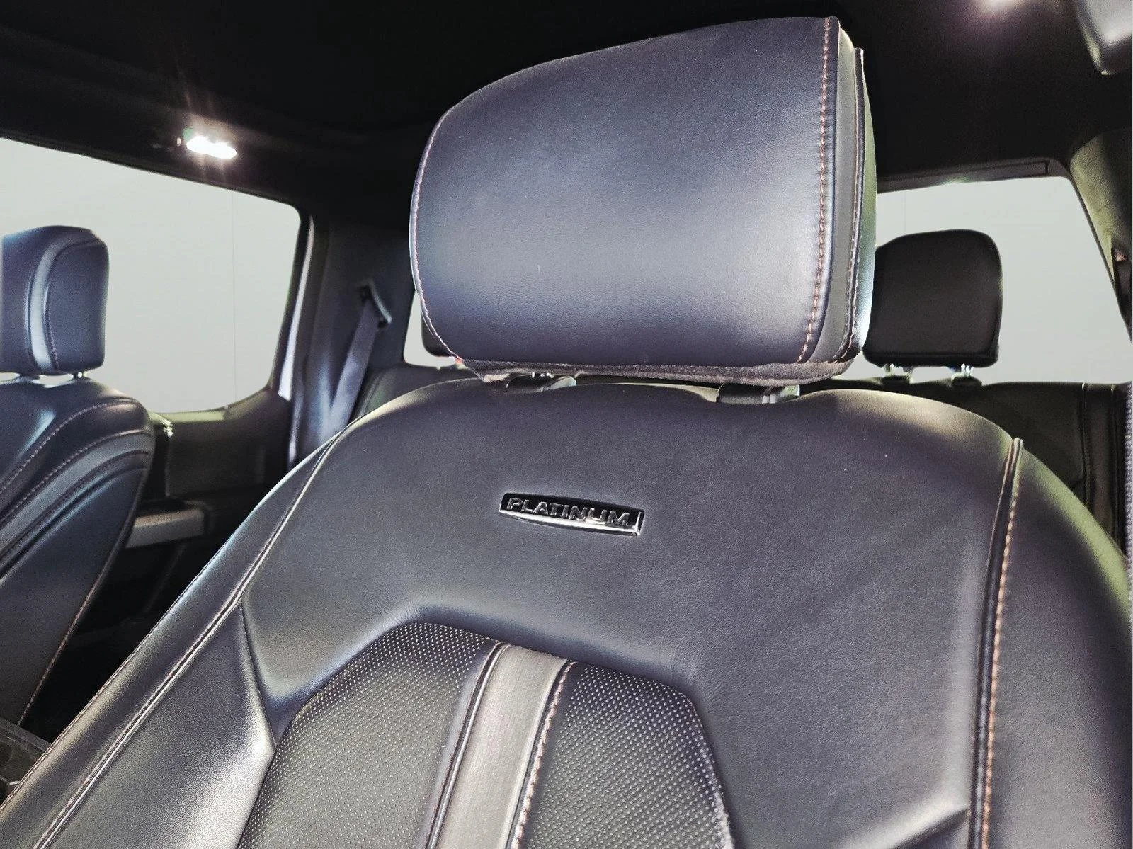 Used 2022 Star White Metallic Tri-Coat Ford Platinum image 50