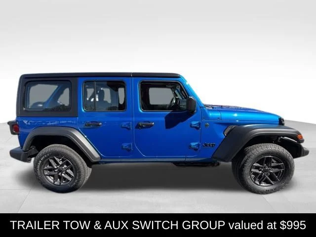 New 2026 Hydro Blue Pearl-Coat Exterior Paint Jeep Sport image 7