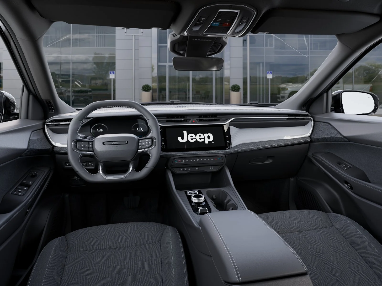 New 2026 Bright White Clear-Coat Exterior Paint Jeep Laredo image 54