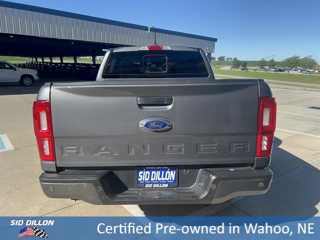 Used 2023 Carbonized Gray Metallic Ford LARIAT image 4