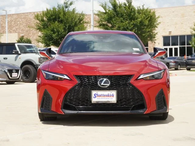 Used 2024 Red Lexus 350 F SPORT image 2