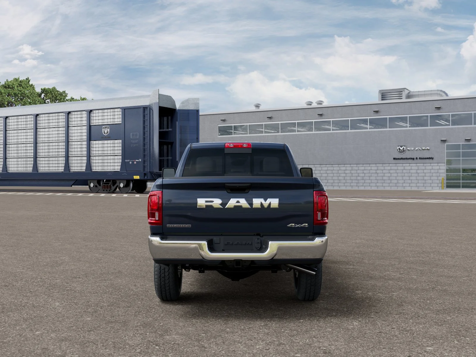 New 2026 Forged Blue Metallic RAM Big Horn image 34