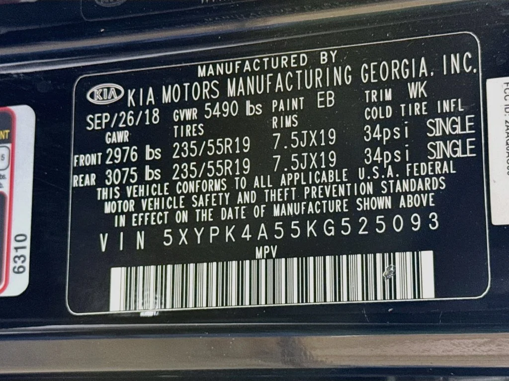 Used 2019 Black Kia SX Limited image 43