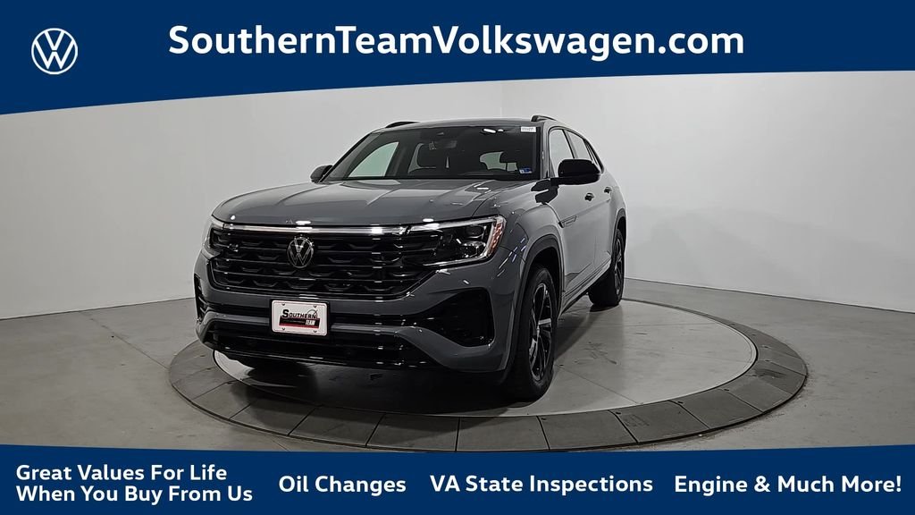 New 2026 Gray Volkswagen 2.0T SEL R-Line Black image 1