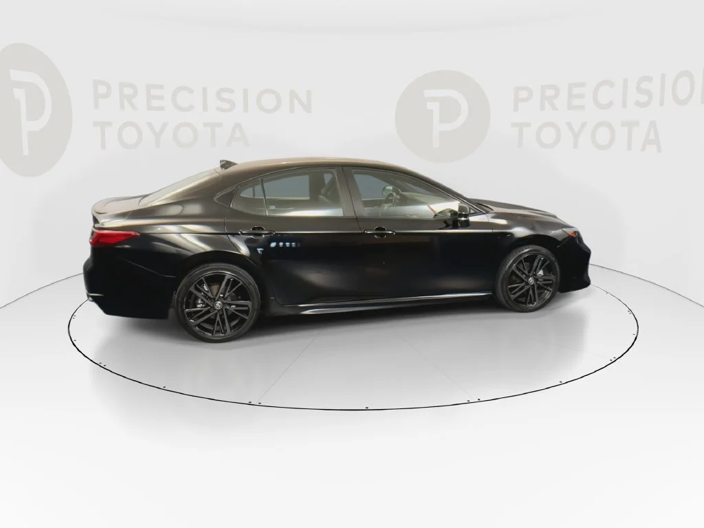 Used 2025 Midnight Black Metallic Toyota XSE image 11