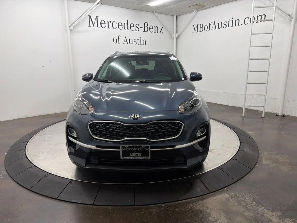 Used 2020 Blue Kia EX image 2