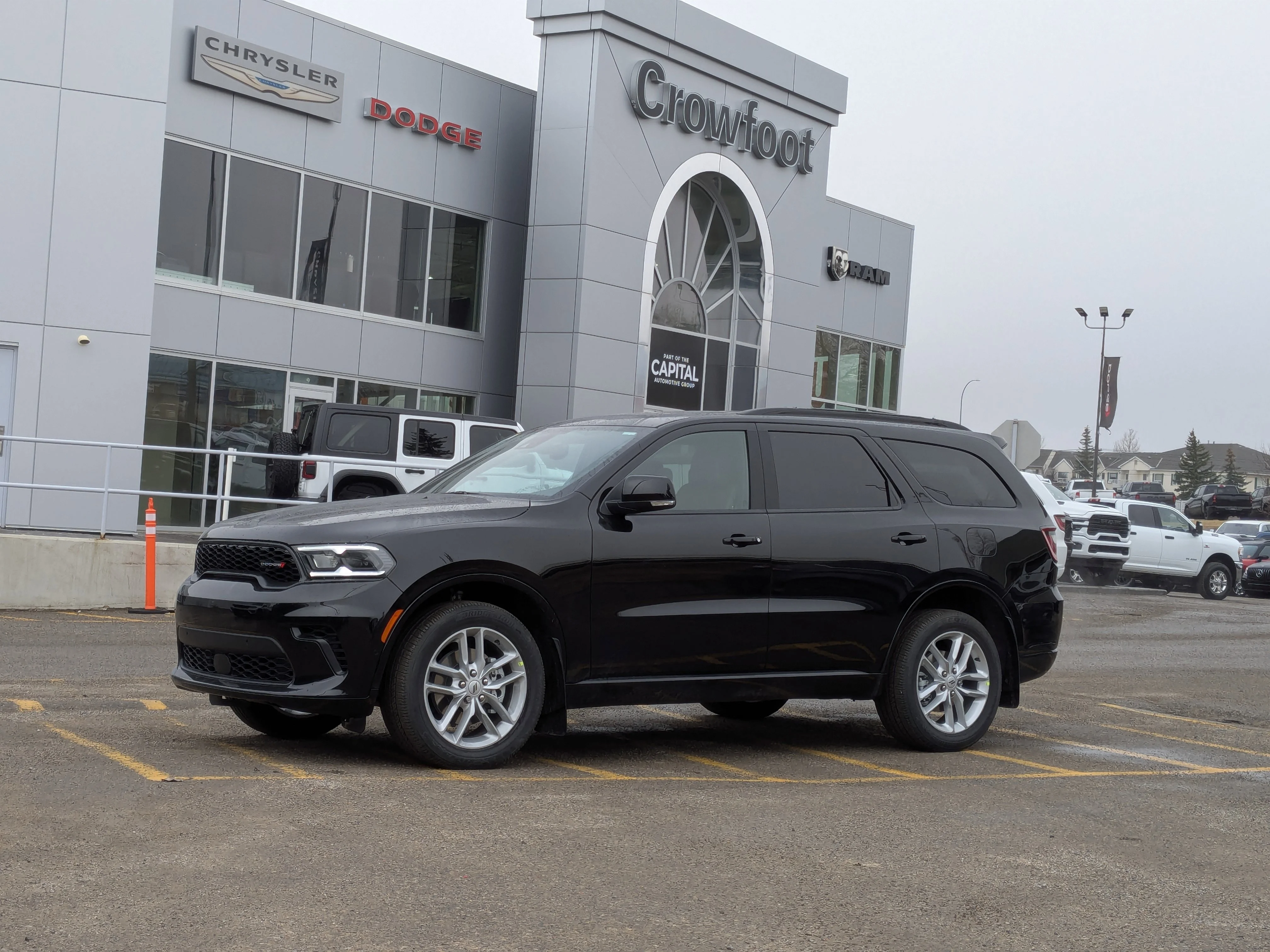 New 2026 Black Dodge GT Plus - AWD  3.6L PENTASTAR V6  2ND ROW CAPTAIN CHAIRS image 1