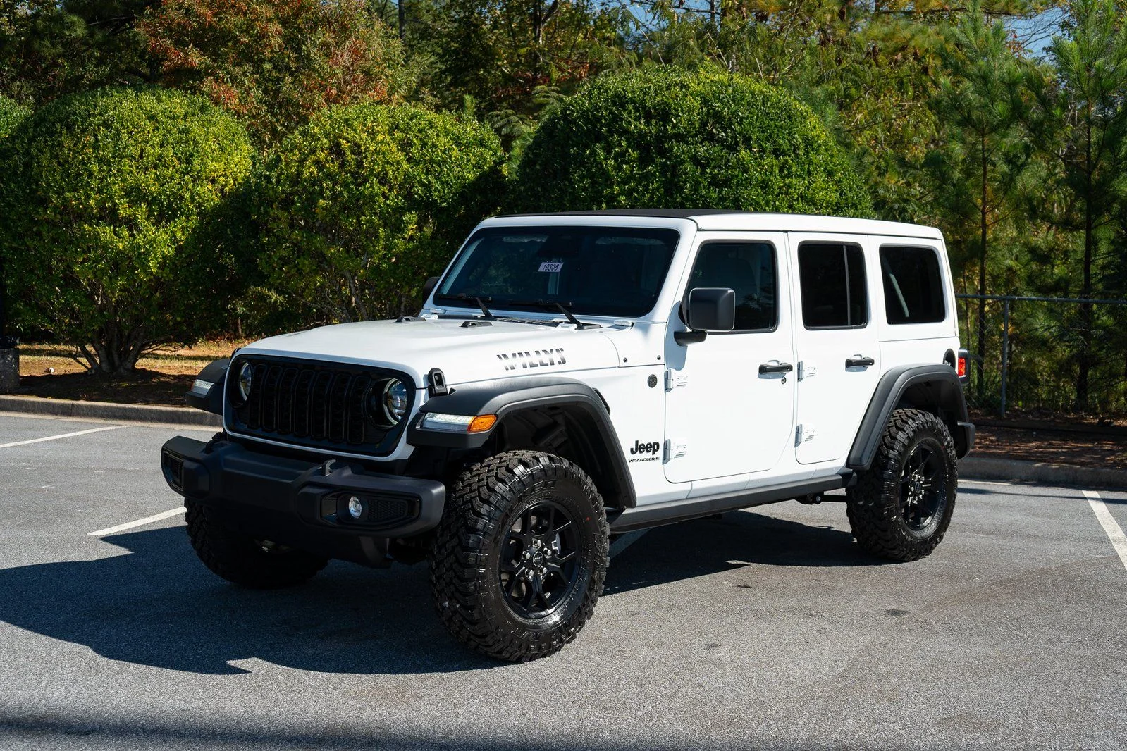New 2026 Bright White Clearcoat Jeep Willys image 3