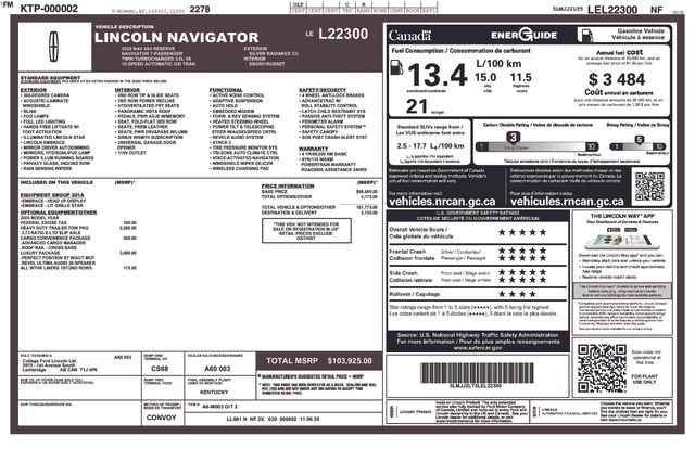 Used 2020 Gray Lincoln Reserve image 7