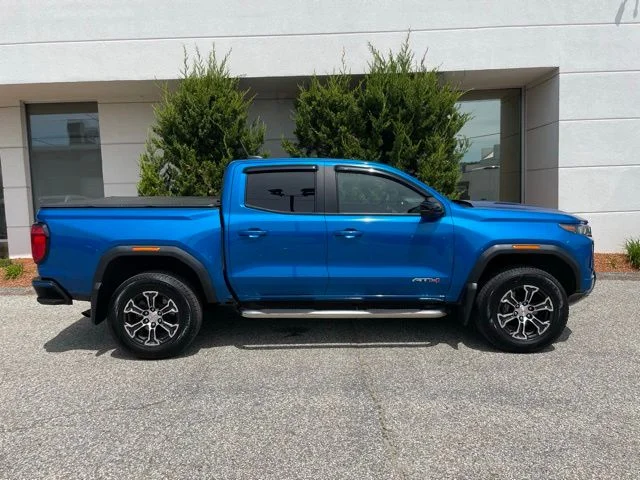 Used 2023 Blue Metallic GMC AT4 image 3