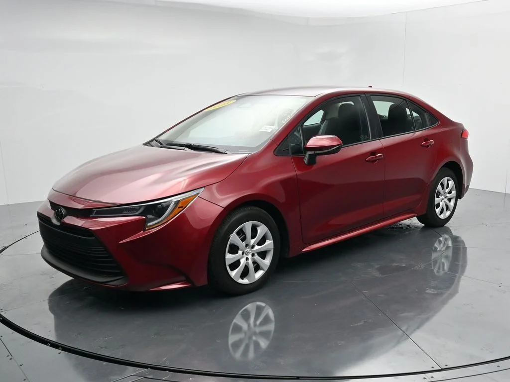 Used 2023 Red Toyota LE image 4