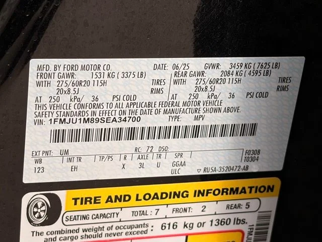 Certified Used 2025 Black Ford Platinum image 28