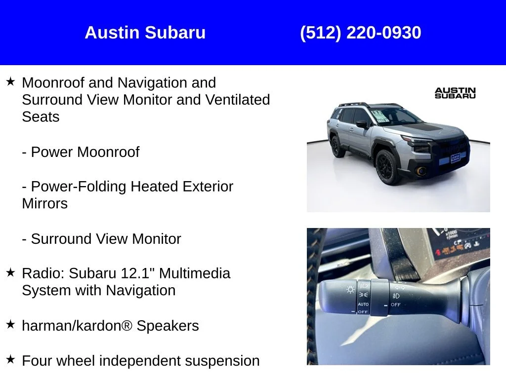 New 2026 Silver Subaru Wilderness image 17