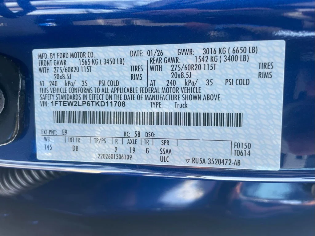 New 2026 Argon Blue Metallic Ford STX® image 41
