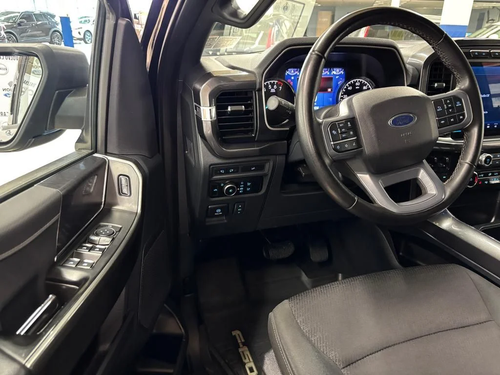 Certified Used 2023 Black Metallic Ford XLT image 9