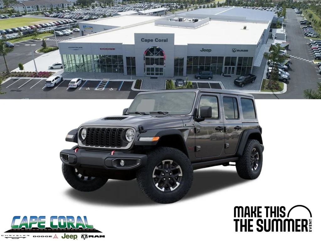 New 2026 Granite Crystal Metallic Clear-Coat Exterior Paint Jeep Rubicon image 1
