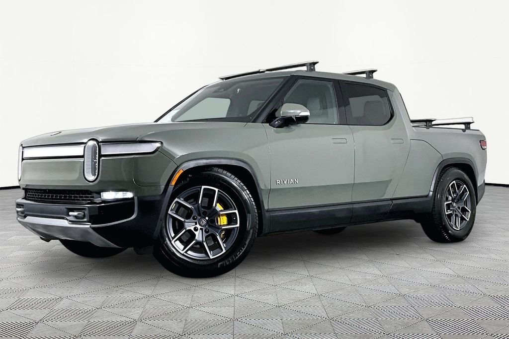 Used 2022 Green Rivian Launch Edition image 1