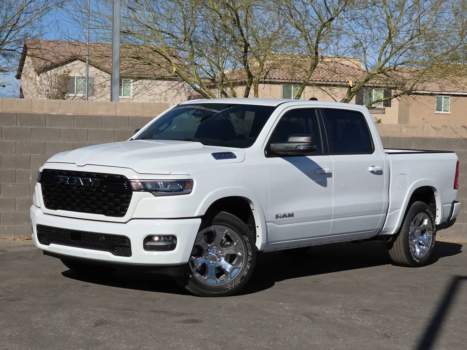 New 2026 Bright White Clear-Coat Exterior Paint RAM Big Horn image 31