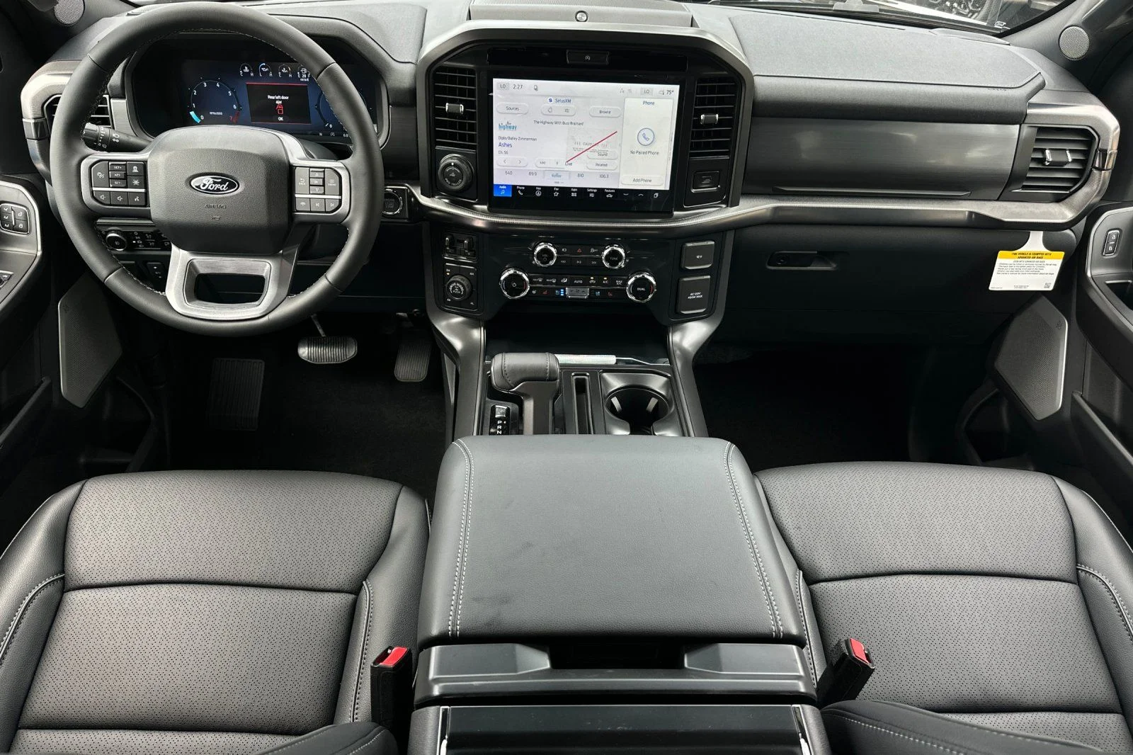 New 2026 Agate Black Metallic Ford Lariat® image 12
