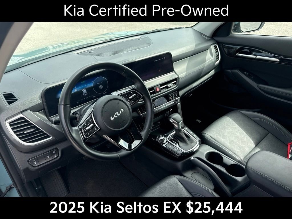 Certified Used 2025 Blue Kia EX image 11