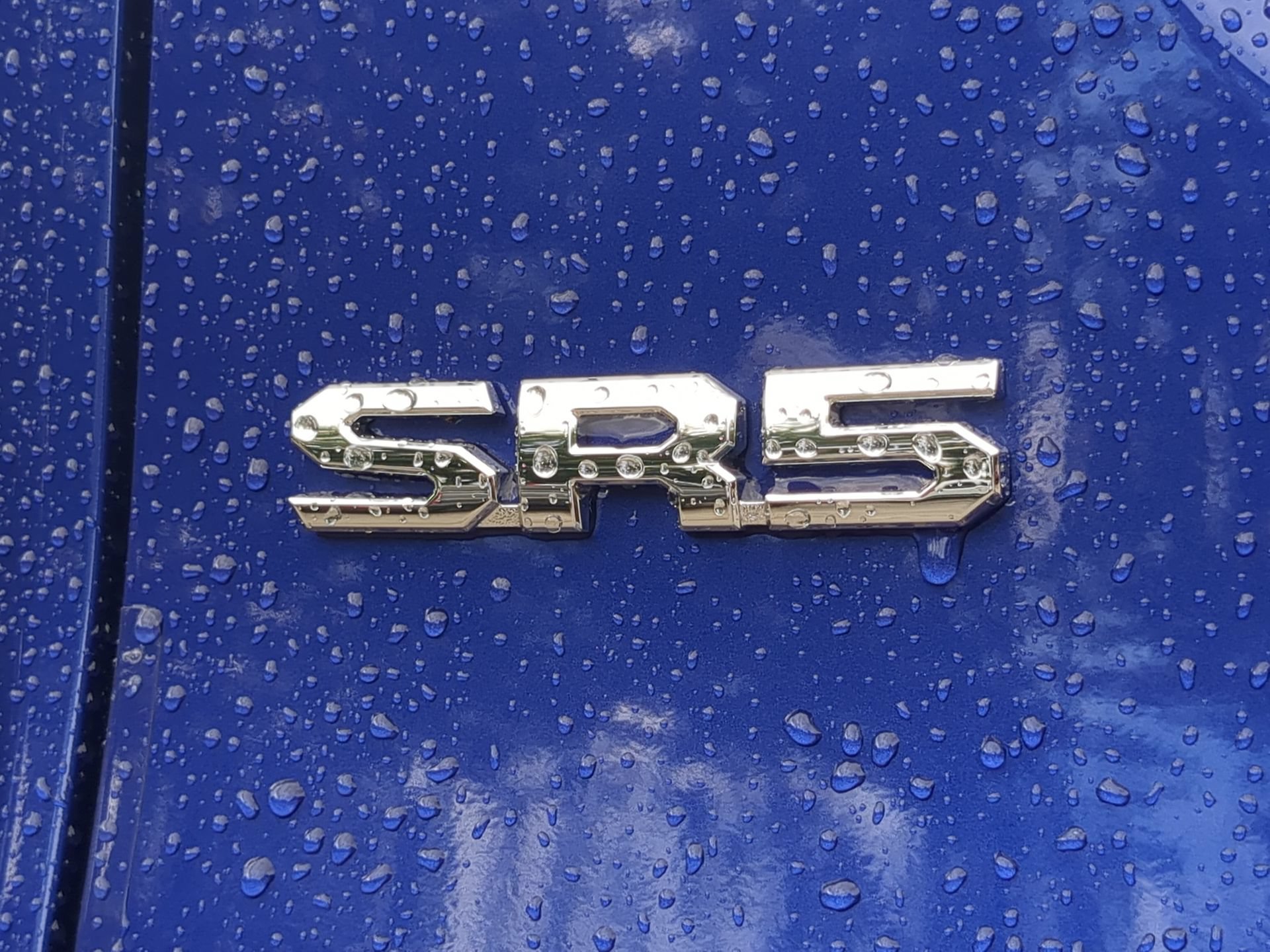 Used 2025 Blue Crush Metallic Toyota SR5 Crew Cab Pickup image 46
