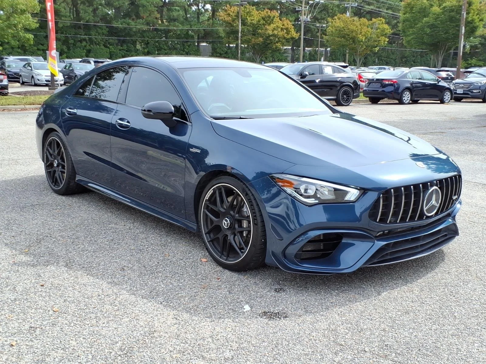 Used 2022 Denim Blue Metallic Mercedes-Benz AMG® CLA 45 image 5