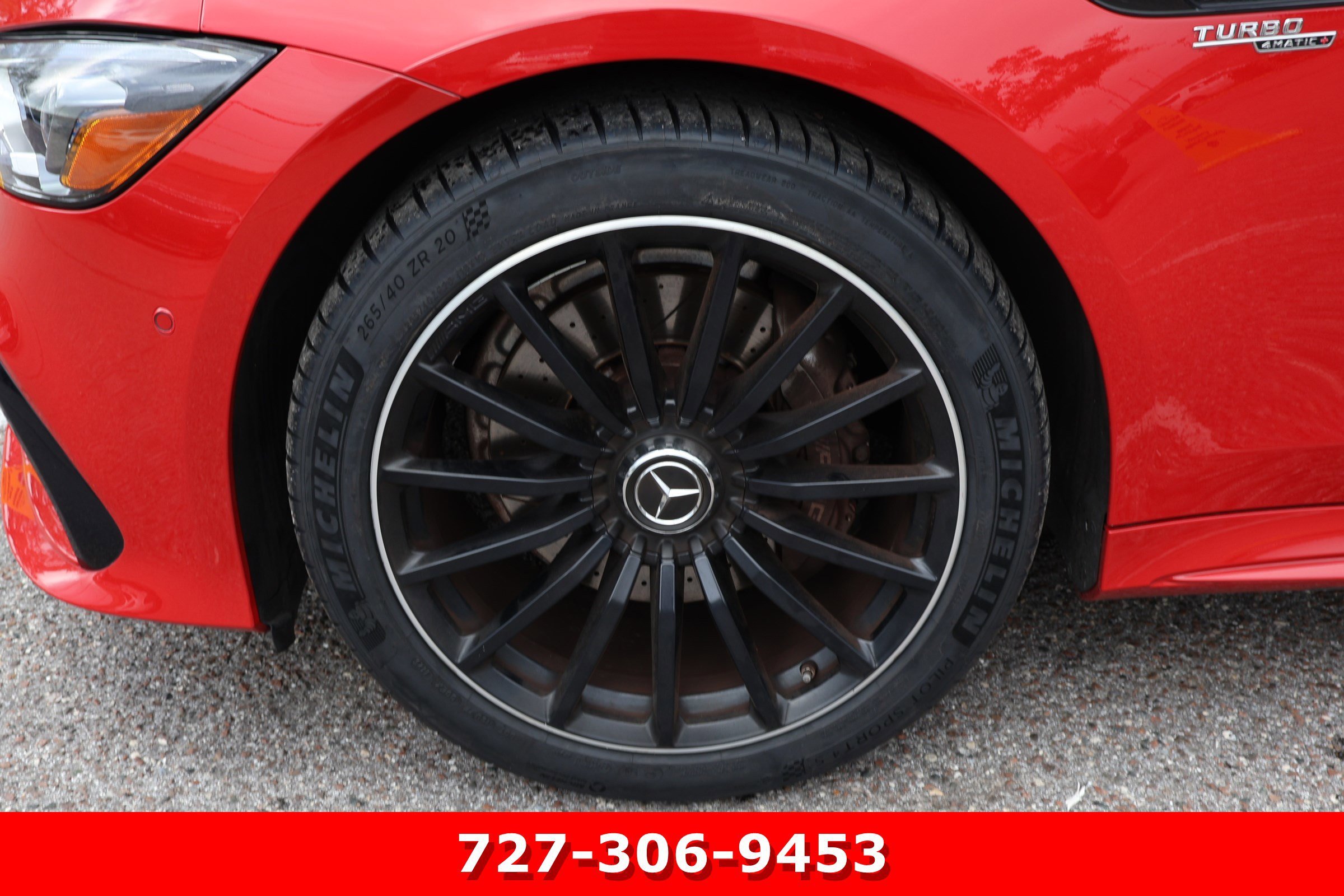 Certified Used 2022 Jupiter Red Mercedes-Benz AMG® GT 53 image 15