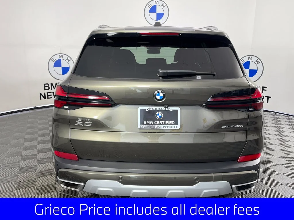 Certified Used 2025 Green Metallic BMW xDrive40i image 11