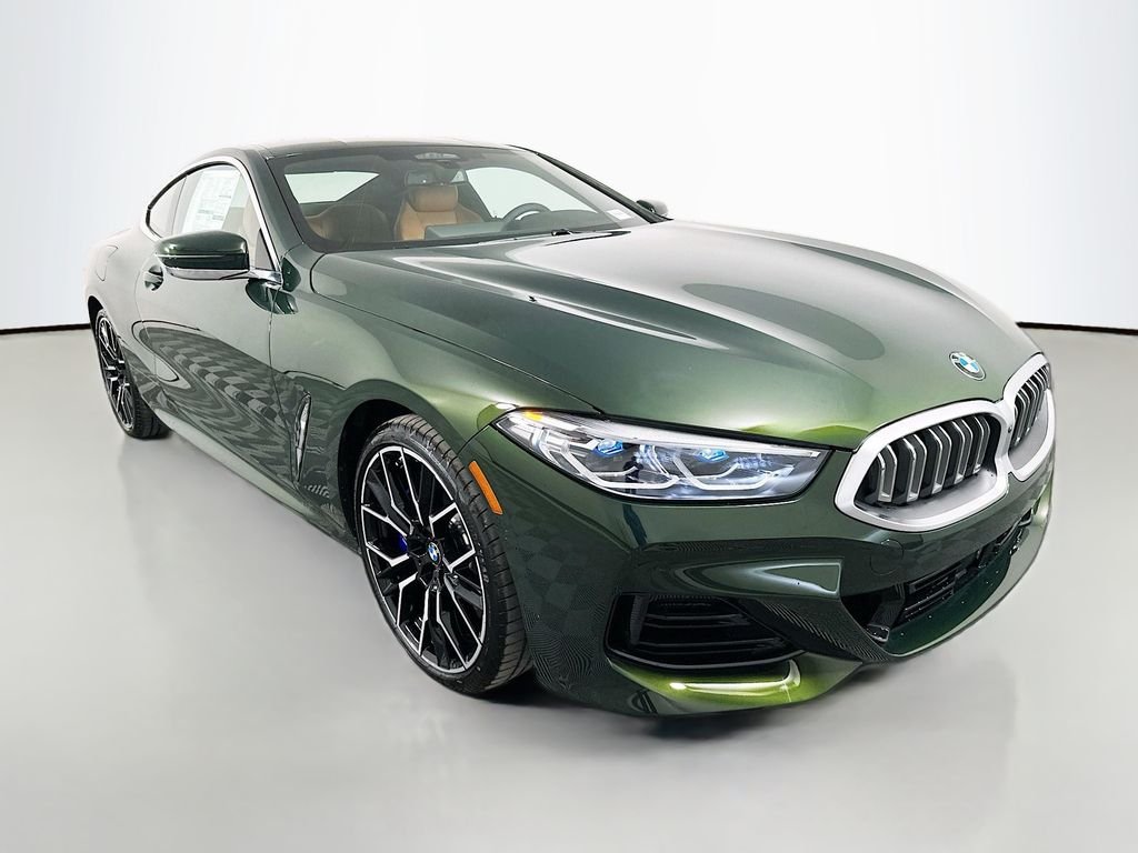 New 2026 San Remo Green Metallic BMW 840i image 3