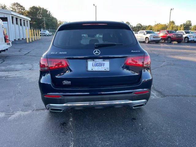 Used 2021 Blue Mercedes-Benz GLC 300 image 34