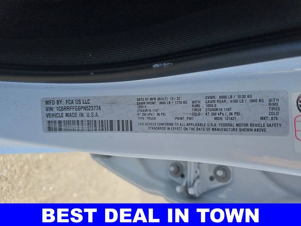 Used 2023 White Ram Big Horn/Lone Star image 41