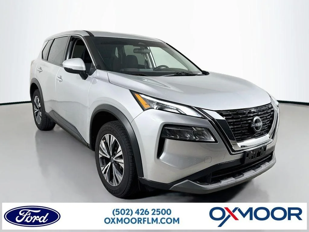 Used 2022 Brilliant Silver Metallic Nissan SV image 1