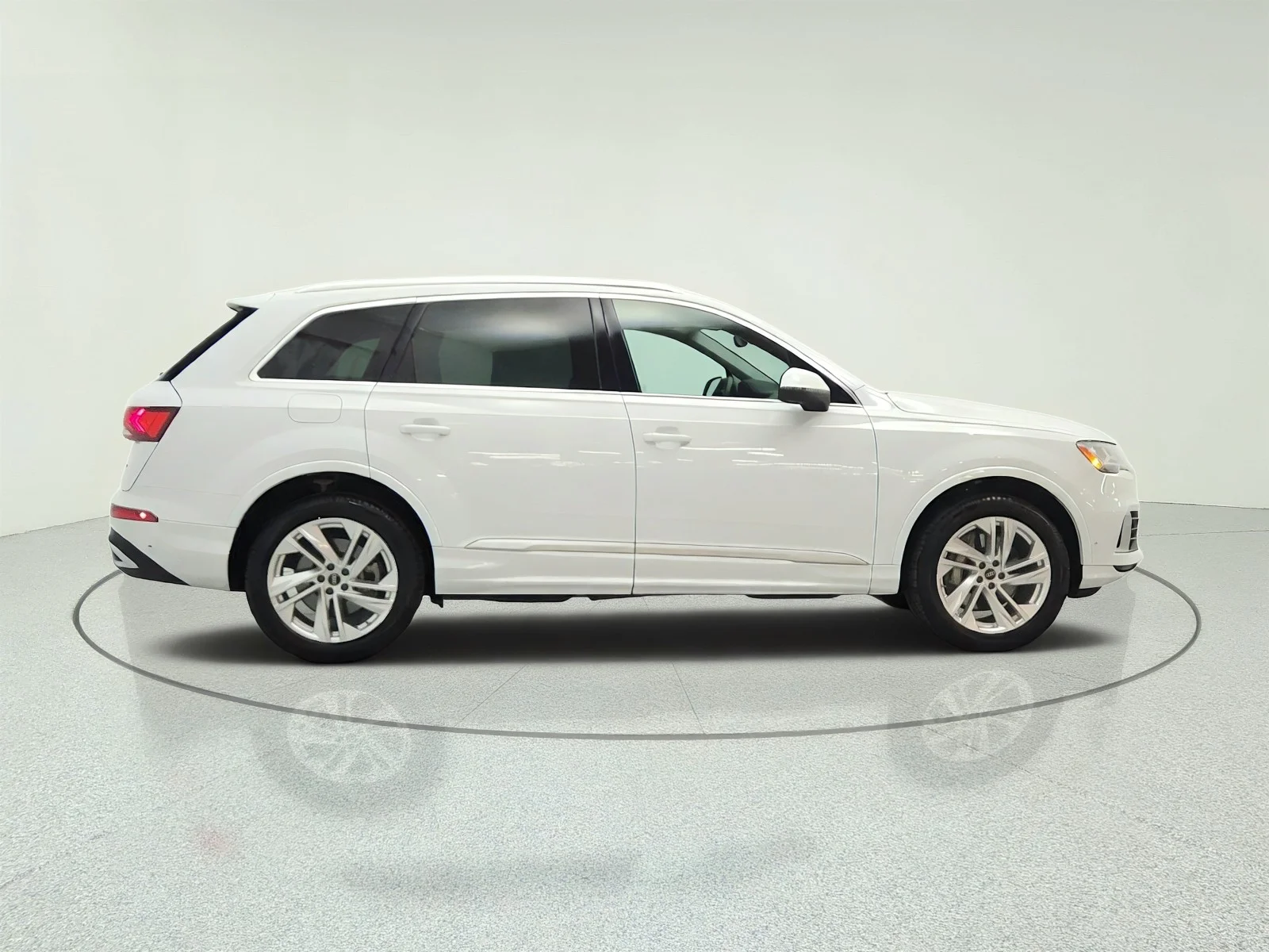 Used 2023 Glacier White Metallic Audi Premium image 4