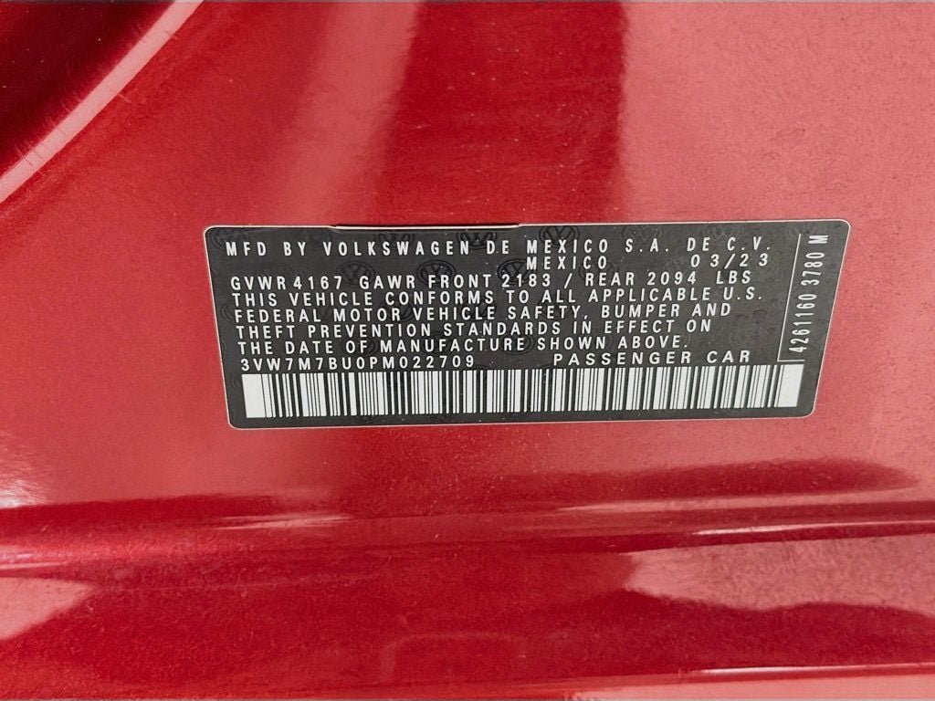 Used 2023 Kings Red Metallic Volkswagen SE Automatic image 31