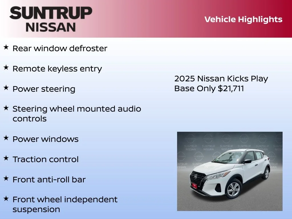 2025 Nissan KICKS PLAY Base - Photo 8