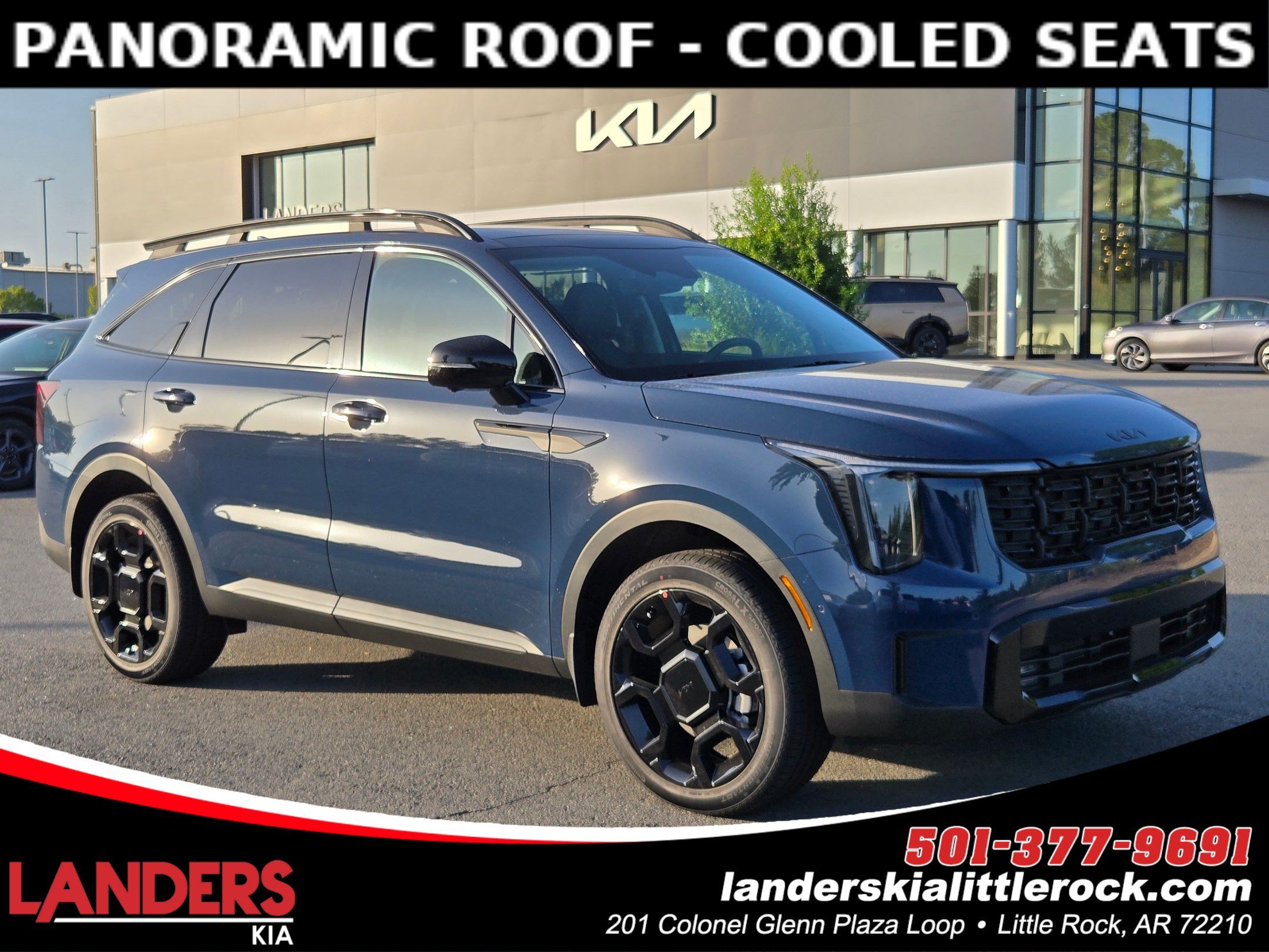New 2026 Midnight Lake Blue Kia X-Line SX image 1