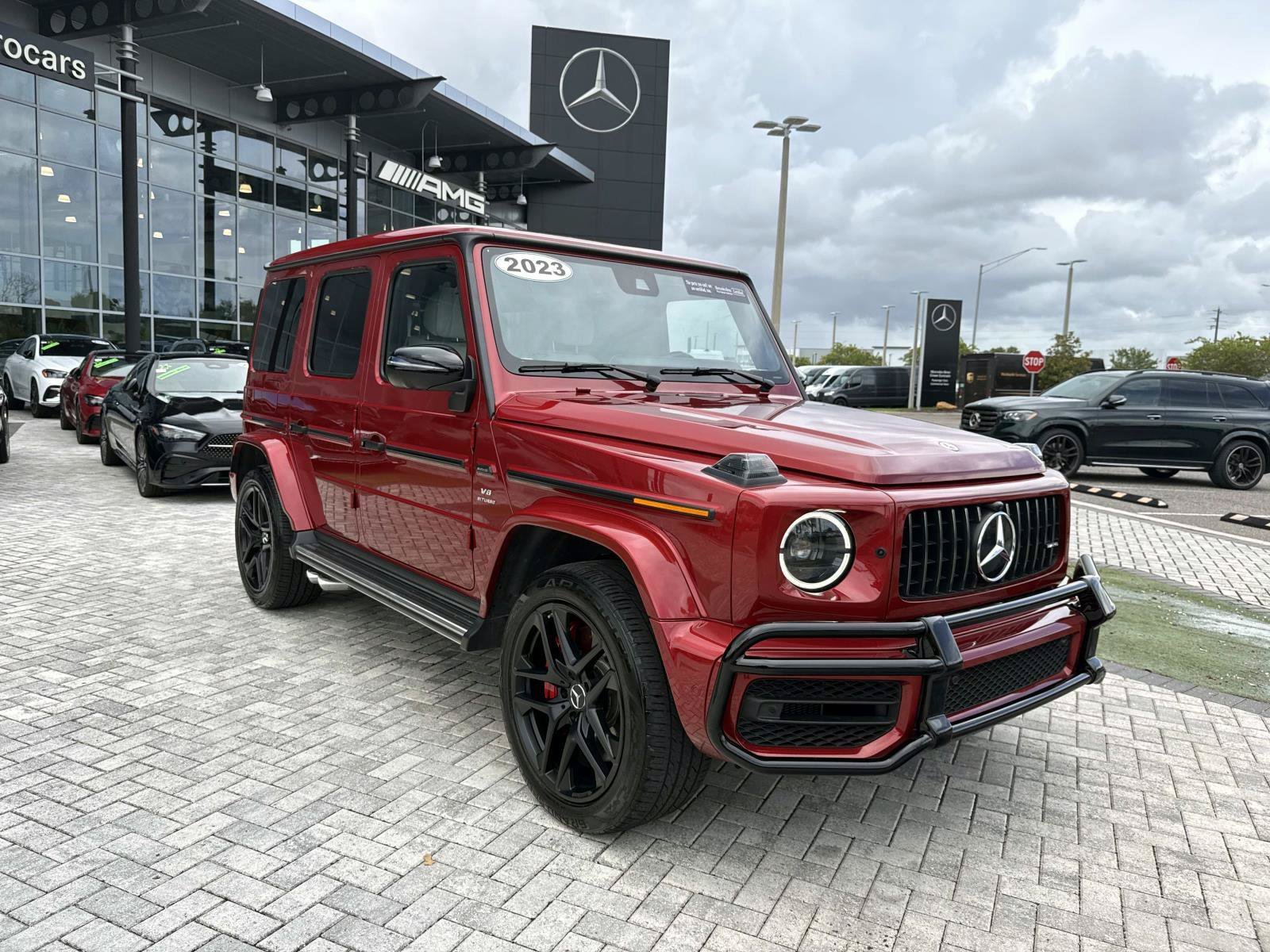 Certified Used 2022 Cardinal Red Metallic Mercedes-Benz G 63 AMG® image 7