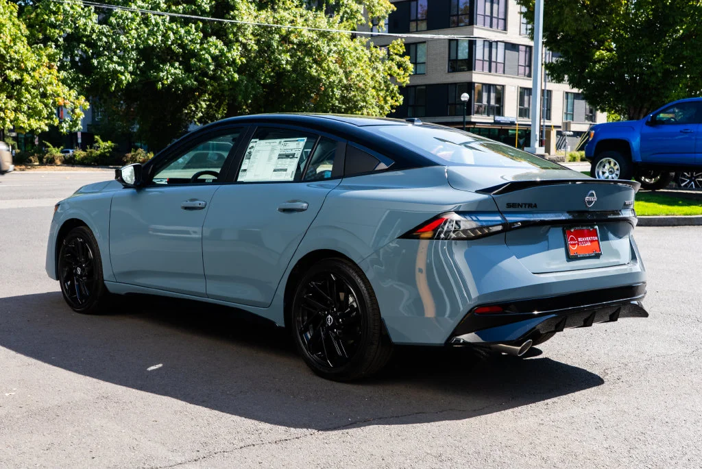 New 2027 Atlantic Gray Metallic / Super Black Two-tone Nissan SR Midnight Edition image 4